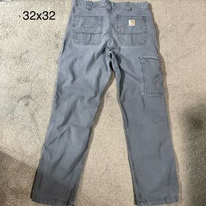 Carhartt Men's Cargo Pants in Gray